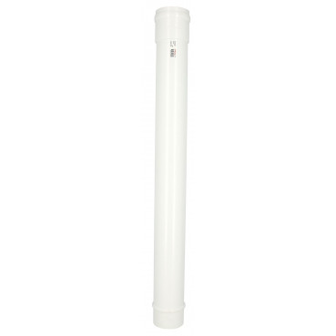 Dauphin droit pour tube de descente cylindrique Ø 100 diamètre Ø 100mm couleur Blanc Nicoll | DDF10TB