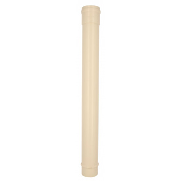 Dauphin droit pour tube de descente cylindrique Ø 100 diamètre Ø 100mm couleur Sable Nicoll | DDF10TS