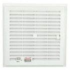 Image du produit : Grille de ventilation à sceller démontable et à fermeture carrée - hauteur 223mm - largeur 223mm couleur Blanc Nicoll | F204