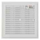 Image du produit : Grille de ventilation à sceller démontable et à fermeture carrée - hauteur 223mm - largeur 223mm couleur Blanc Nicoll | F214