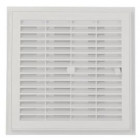 Image du produit : Grille de ventilation à sceller démontable et à fermeture carrée - hauteur 223mm - largeur 223mm couleur Blanc Nicoll | F214