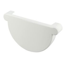 Fond de gouttière à coller - LG25 couleur Blanc Nicoll | FCG25B