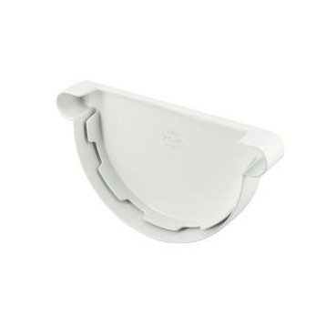 Fond de gouttière à coller - LG25 couleur Blanc Nicoll | FCG25B