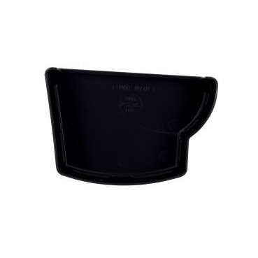 Fond de gouttière à coller - LG28 couleur Noir Nicoll | FD28N