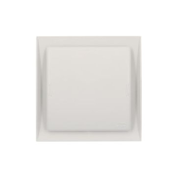 Grille de ventilation à fermeture Neolia diamètre Ø 100mm - largeur 150mm - longueur 150mm couleur Blanc Nicoll | FDT100B