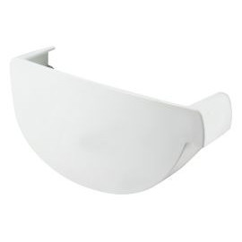 Fond de gouttière à coller - LG29 couleur Blanc Nicoll | FG29B