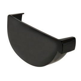 Fond de gouttière à coller - LG29 couleur Noir Nicoll | FG29N