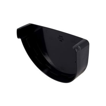 Fond de gouttière à coller - LG29 couleur Noir Nicoll | FG29N