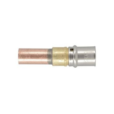 Manchon multicouche de transition cuivre à sertir diamètre Ø 20mm x 18mm Nicoll | FLM20CU18