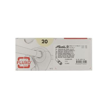 Manchon multicouche de transition cuivre à sertir diamètre Ø 20mm x 22mm Nicoll | FLM20CU22