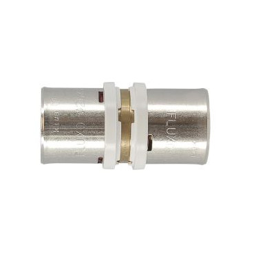 Manchon multicouche à sertir égal Laiton diamètre Ø 26mm x 26mm Nicoll | FLM26