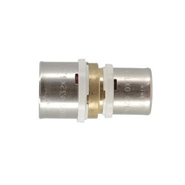 Manchon multicouche à sertir réduit Laiton diamètre Ø 32mm x 26mm Nicoll | FLM3226