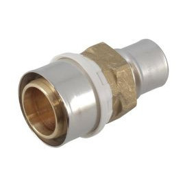 Manchon multicouche à sertir réduit Laiton diamètre Ø 40mm x 26mm Nicoll | FLM4026