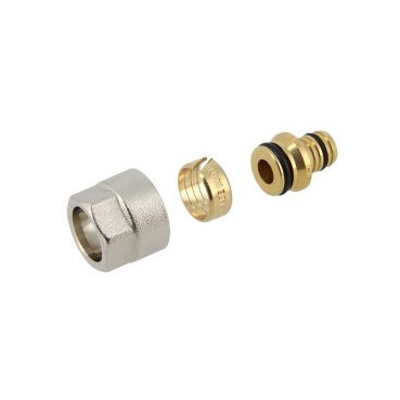 Raccord à compression pour collecteur multicouche diamètre Ø 16mm Nicoll | FLMP1615F