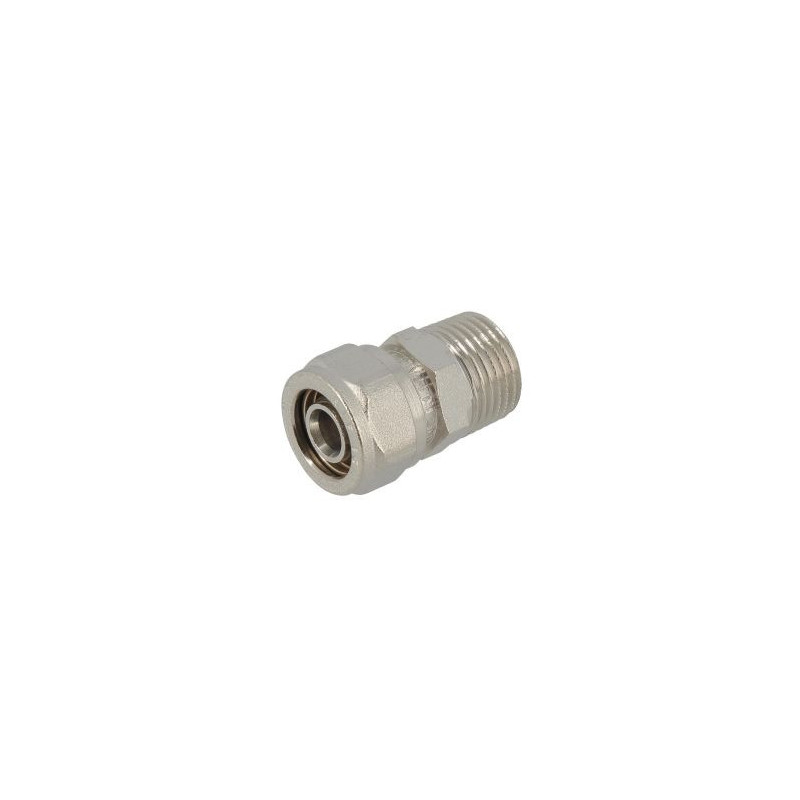 Raccord à compression multicouche pour chauffage diamètre Ø 16mm Nicoll | FLMPN1615M