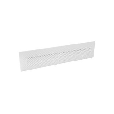 Grille de ventilation avec moustiquaire - hauteur 85mm couleur Blanc Nicoll | GAM6B