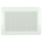 Image du produit : Grille de ventilation spécial façade à visser ou à coller applique - hauteur 226mm - largeur 323mm couleur Blanc Nicoll | GAP2B