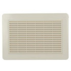 Image du produit : Grille de ventilation spécial façade à visser ou à coller applique - hauteur 226mm - largeur 323mm couleur Sable Nicoll | GAPM2