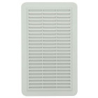 Image du produit : Grille de ventilation spécial façade à visser ou à coller applique - hauteur 277mm - largeur 166mm couleur Blanc Nicoll | GAPV