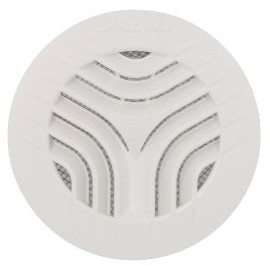 Grille de ventilation intérieure avec moustiquaire diamètre Ø 132mm x 97mm x 110mm couleur Blanc Nicoll | GATM110