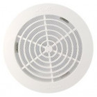 Image du produit : Grille de ventilation intérieure avec moustiquaire diamètre Ø 161mm x 127mm x 140mm couleur Blanc Nicoll | GATM140