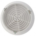 Image du produit : Grille de ventilation intérieure avec moustiquaire diamètre Ø 180mm x 146mm x 160mm couleur Blanc Nicoll | GATM160