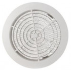 Image du produit : Grille de ventilation intérieure avec moustiquaire diamètre Ø 180mm x 146mm x 160mm couleur Blanc Nicoll | GATM160