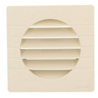 Image du produit : Grille de ventilation spécial façade pour tubes PVC diamètre Ø 110mm - hauteur 139mm - largeur 139mm couleur Sable Nicoll | GET110