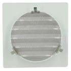 Image du produit : Grille de ventilation spécial façade pour tubes PVC diamètre Ø 125mm - hauteur 149mm - largeur 149mm couleur Blanc Nicoll | GETM12B