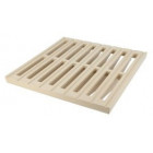 Image du produit : Grille 30 x 30 - largeur 300mm - longueur 300mm couleur Sable Nicoll | GR30S