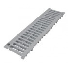 Image du produit : Grille PVC - A15 - L100 int Connecto couleur Gris clair Nicoll | GRL77