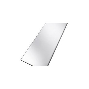 Grille de caniveaux de douche 50 mm inox réversible - largeur 47mm - longueur 345mm Nicoll | GSICAN40R