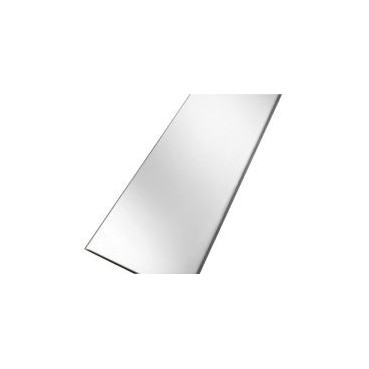 Grille de caniveaux de douche 50 mm inox réversible - largeur 47mm - longueur 845mm Nicoll | GSICAN90R