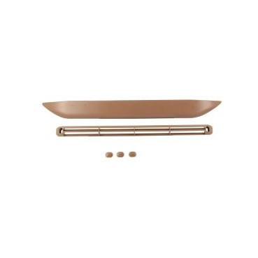 Solution aérau-acoustique - mortaise 250 x 12 pour menuiseries - longueur 250mm couleur Marron bois clair Nicoll | HF2238C