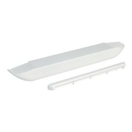 Solution aérau-acoustique - mortaise 250 x 12 pour menuiseries - longueur 250mm couleur Blanc Nicoll | HF2243