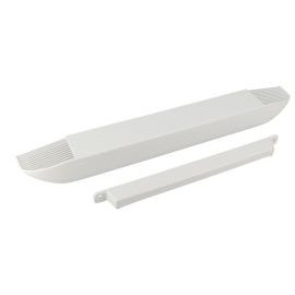 Solution aérau-acoustique - mortaise 210 x 8 pour menuiseries couleur Blanc Nicoll | HF2245