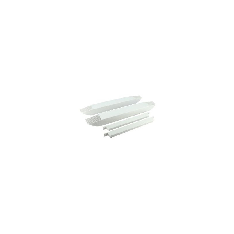 Solution aérau-acoustique - mortaise 210 x 8 pour menuiseries couleur Blanc Nicoll | HF4542