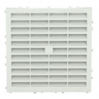 Image du produit : Grille de ventilation spécial façade à sceller/à combinaisons avec moustiquaire - hauteur 150mm - longueur 150mm couleur Blanc Nicoll | M114