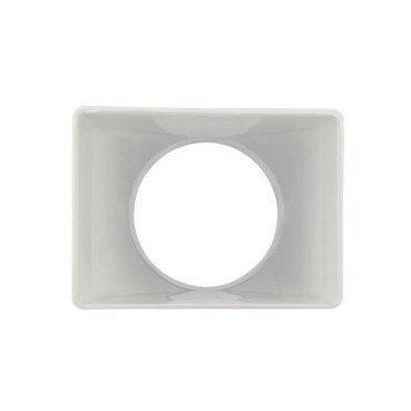 Manchette pour tube de descente rectangulaire/cylindrique Ø 80 diamètre Ø 80mm couleur Blanc Nicoll | MMR70B