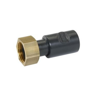 Union femelle à écrou prisonnier PVC pression (eau froide) diamètre Ø 16mm Nicoll | O1615F