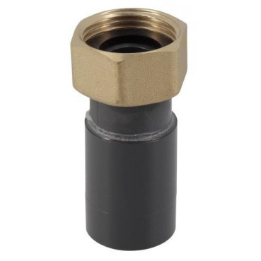 Union femelle à écrou prisonnier PVC pression (eau froide) diamètre Ø 25mm Nicoll | O2526F