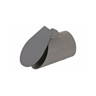 Clapet de nez Nicoll PIF100 - PVC gris - 100 mm
