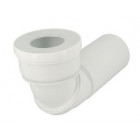 Image du produit : Pipe orientable d.100 joint 85/107 recoupable diamètre Ø 100mm Nicoll | PORTWC