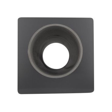 Platine toit plat Atemax diamètre Ø 100mm couleur Gris anthracite Nicoll | PTP10