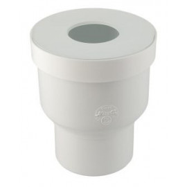 Raccord pour WC sortie droite diamètre Ø 65mm x 95mm x 90mm Nicoll | QW22