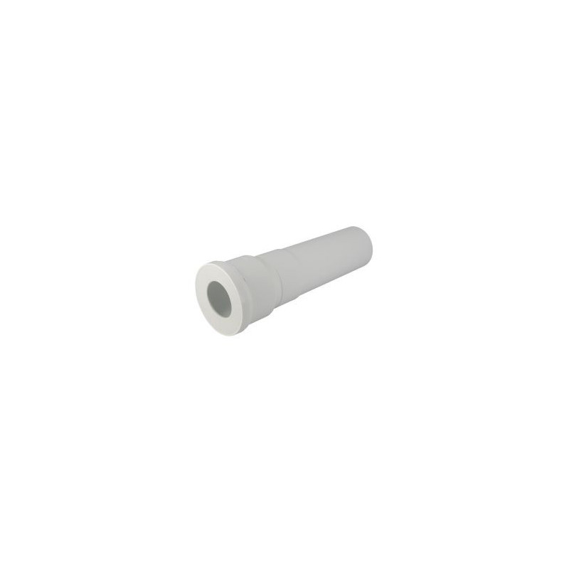 Raccord pour WC sortie droite diamètre Ø 85mm x 107mm x 100mm - longueur 400mm Nicoll | QW3340