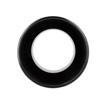 Réduction concentrique pour tube de descente Ø 80 et 100 diamètre Ø 100mm x 80mm couleur Noir Nicoll | RE338N