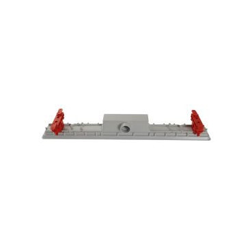 Caniveau de douche pour grille 50 mm sans grille diamètre Ø 40mm - largeur 95mm - longueur 790mm Nicoll | SICAN80