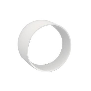 Secteur de coude pour tube de descente Ø 80 diamètre Ø 80mm couleur Blanc Nicoll | SR3GTB