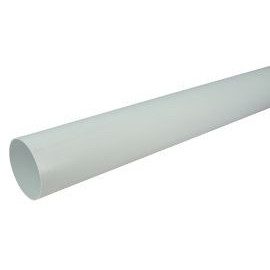 Tube de descente cylindrique Ø 100 diamètre Ø 100mm couleur Blanc Nicoll | TD100B